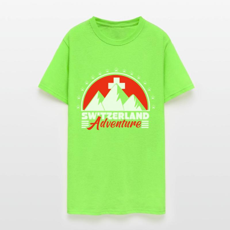 Switzerland Matterhorn Flag Gift Idea