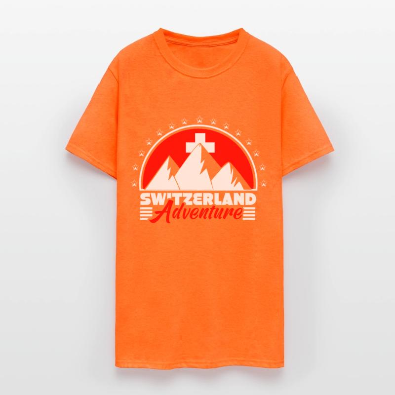 Switzerland Matterhorn Flag Gift Idea