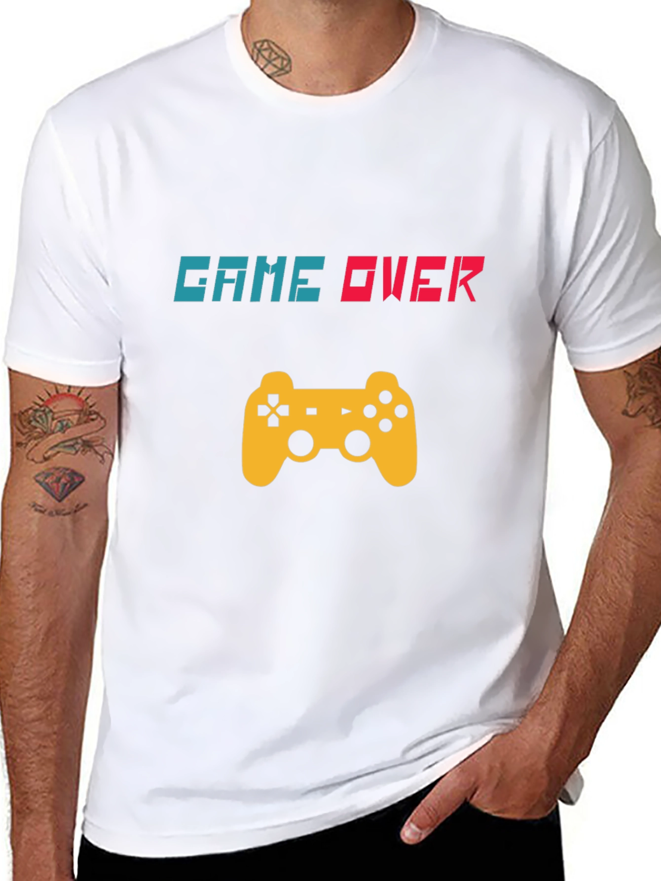 Game Over T-Shirt - Gamer Style Tee