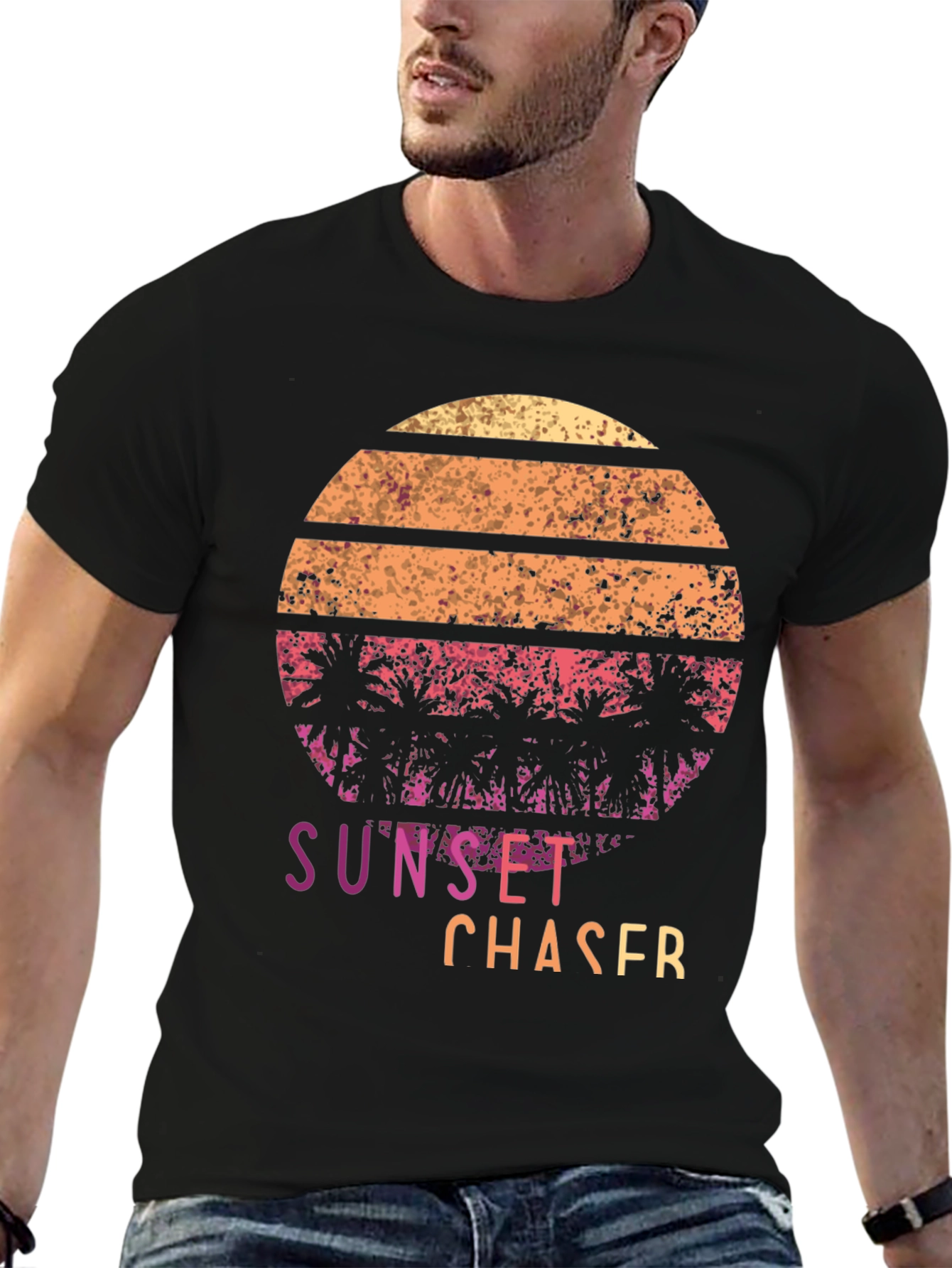 Sunset Chaser Graphic Tee - Retro Vibes