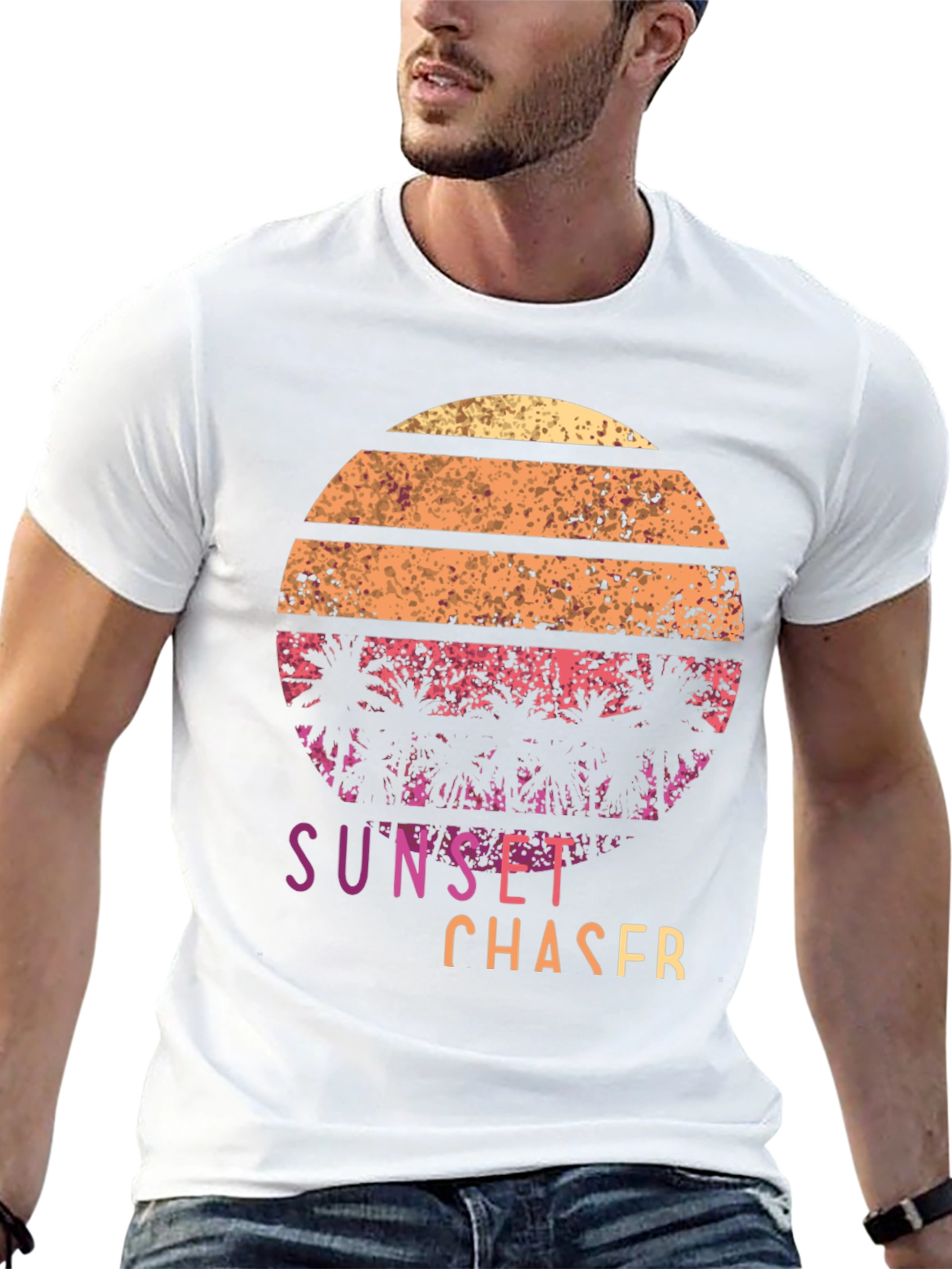 Sunset Chaser Graphic Tee - Retro Vibes