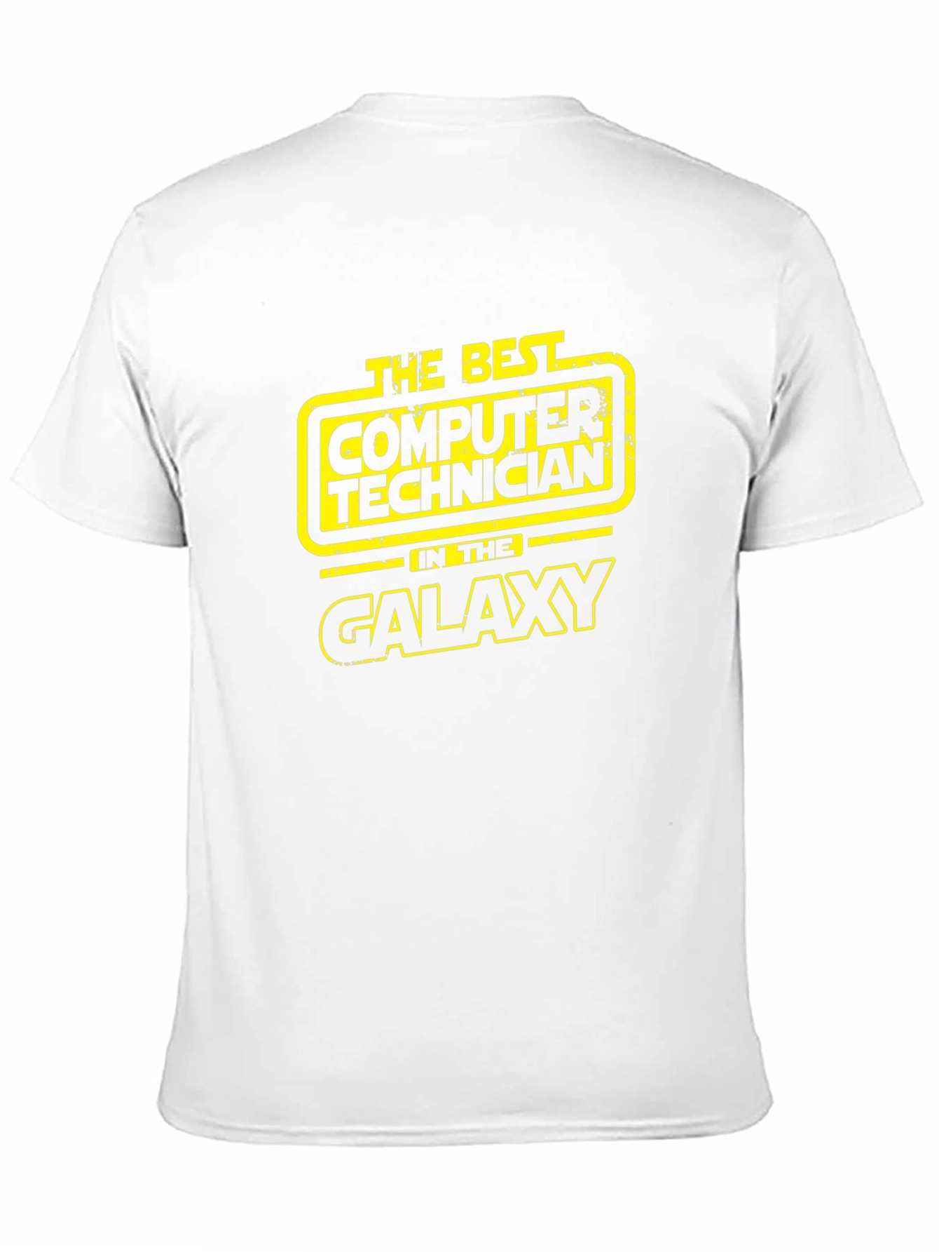Best Computer Technician Galaxy Black T-Shirt