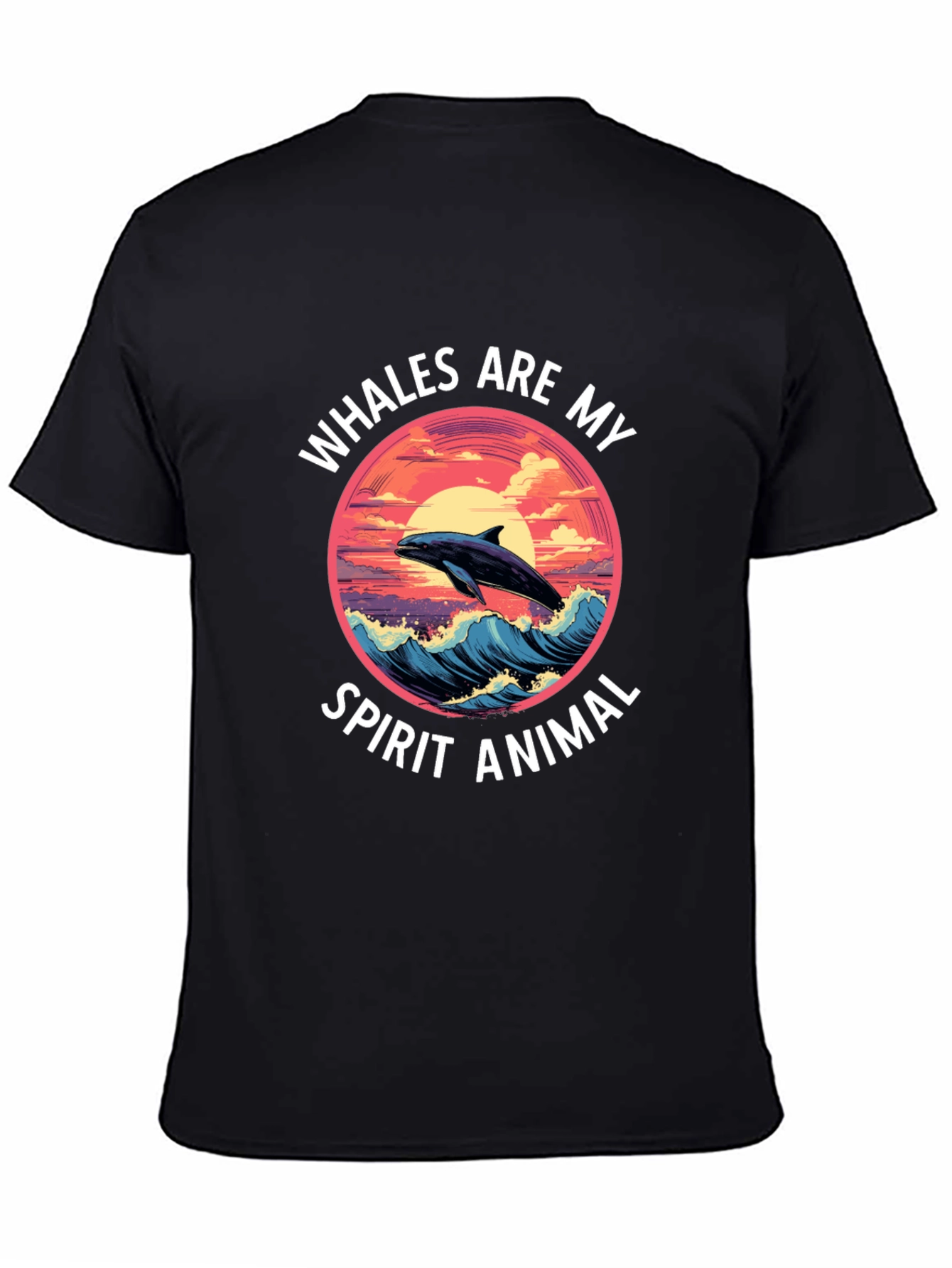 Whales Are My Spirit Animal Graphic Tee