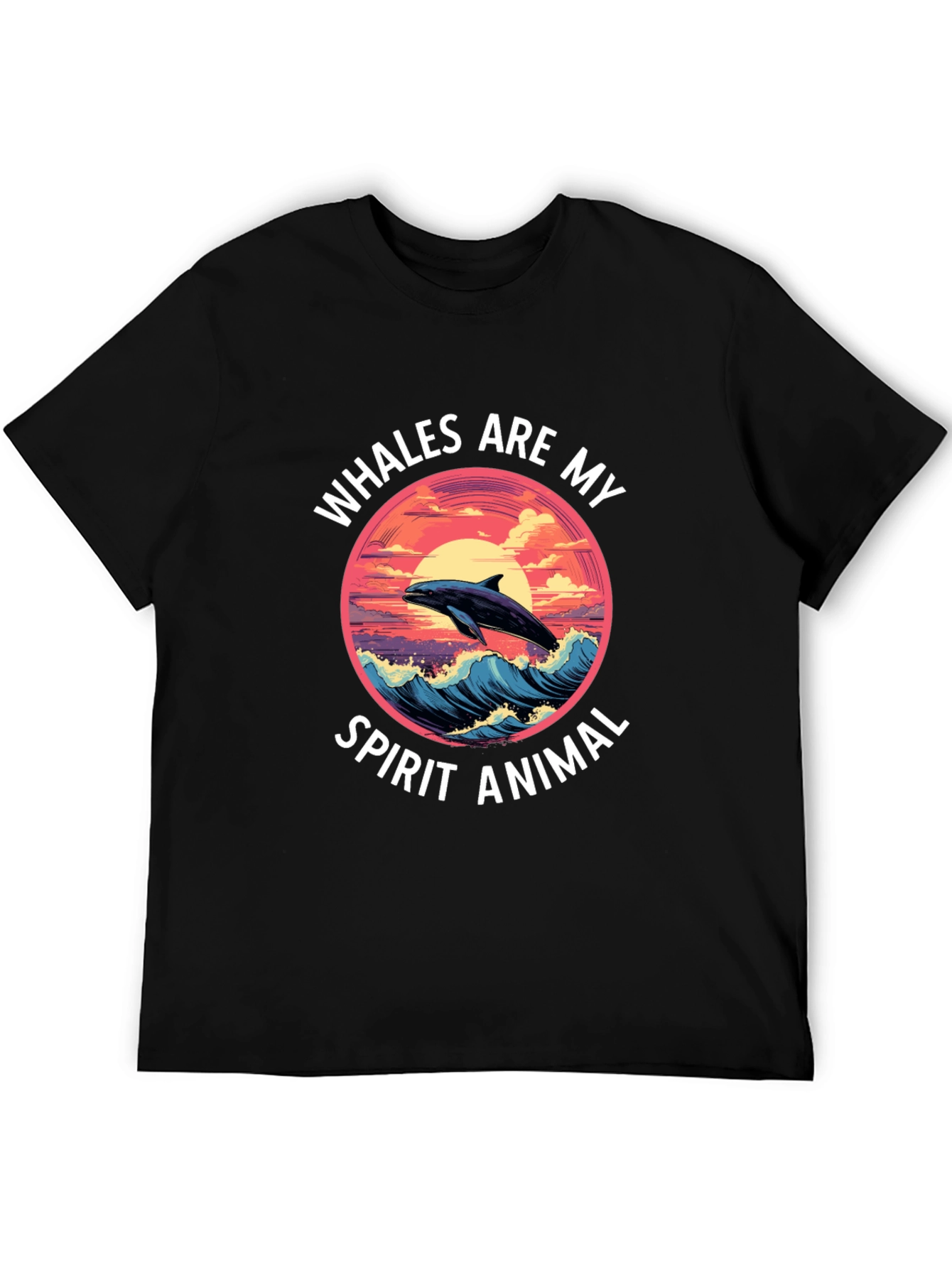 Whales Are My Spirit Animal Graphic Tee