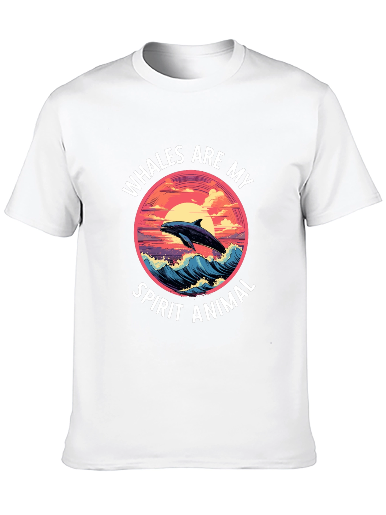 Whales Are My Spirit Animal Graphic Tee