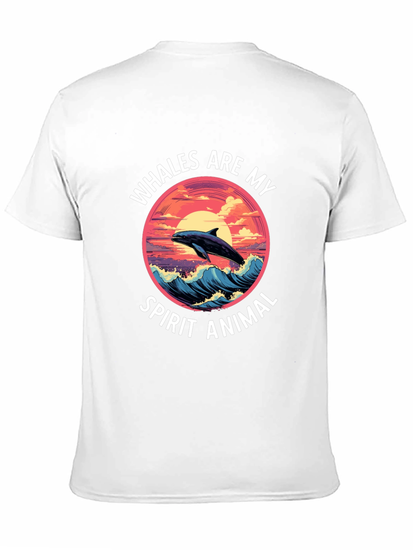 Whales Are My Spirit Animal Graphic Tee