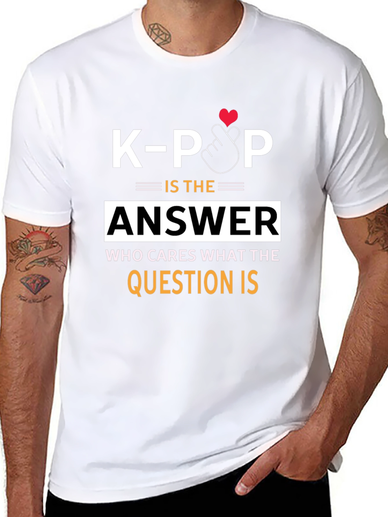 K-Pop Is The Answer Graphic T-Shirt