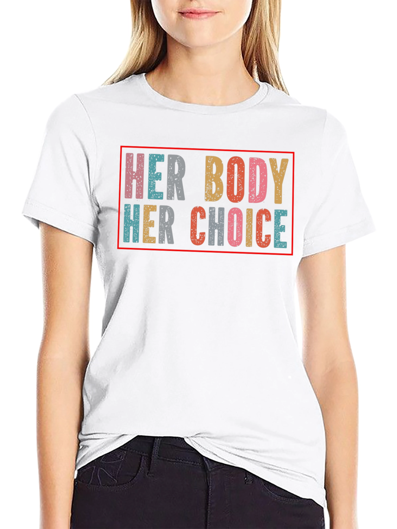 Her Body Her Choice T-Shirt - Pro Choice Apparel