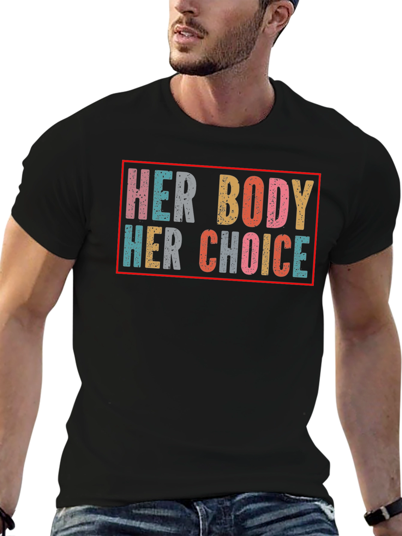 Her Body Her Choice T-Shirt - Pro Choice Apparel