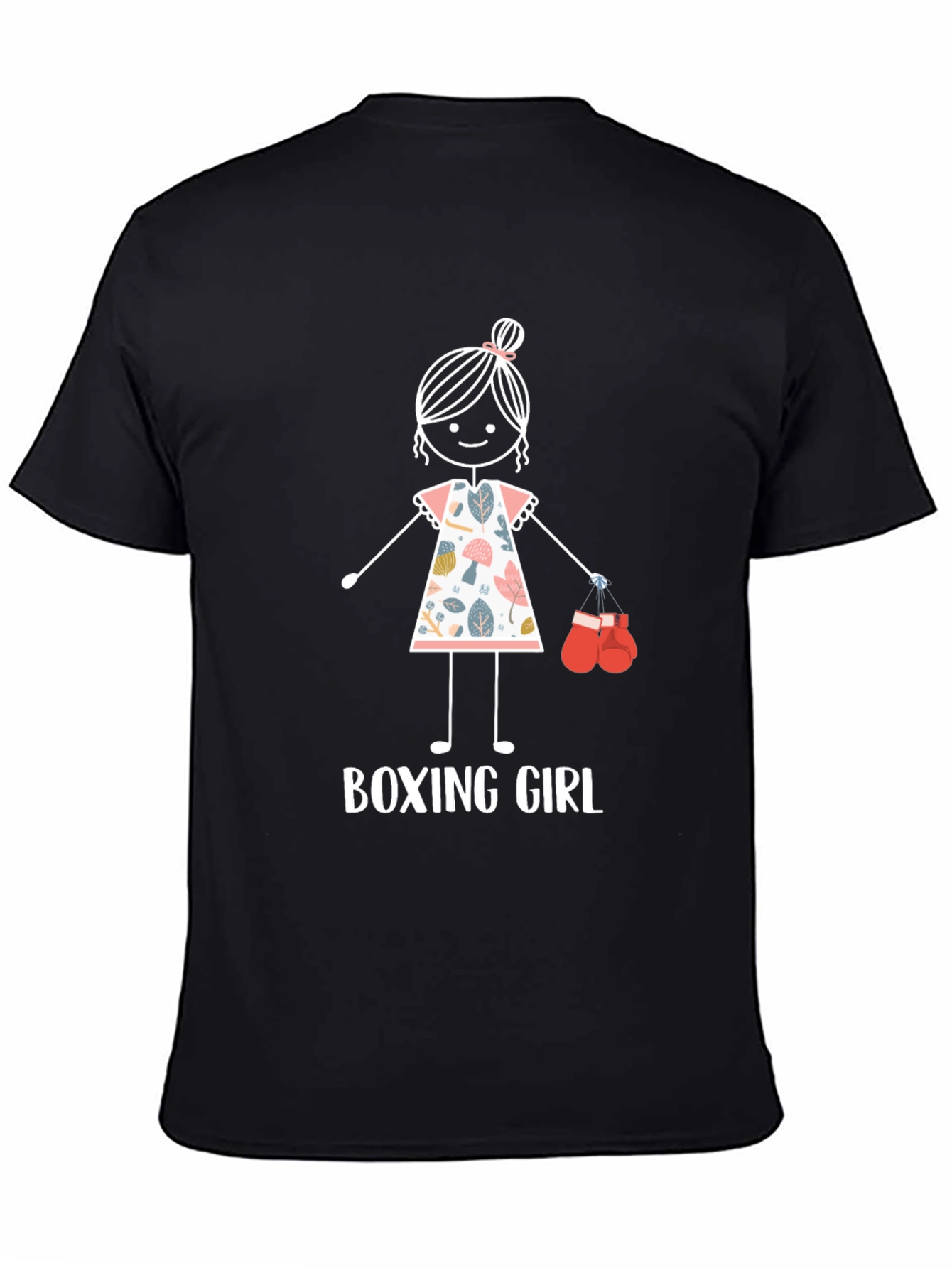 Boxing Girl T-Shirt - Cute Fighter Tee