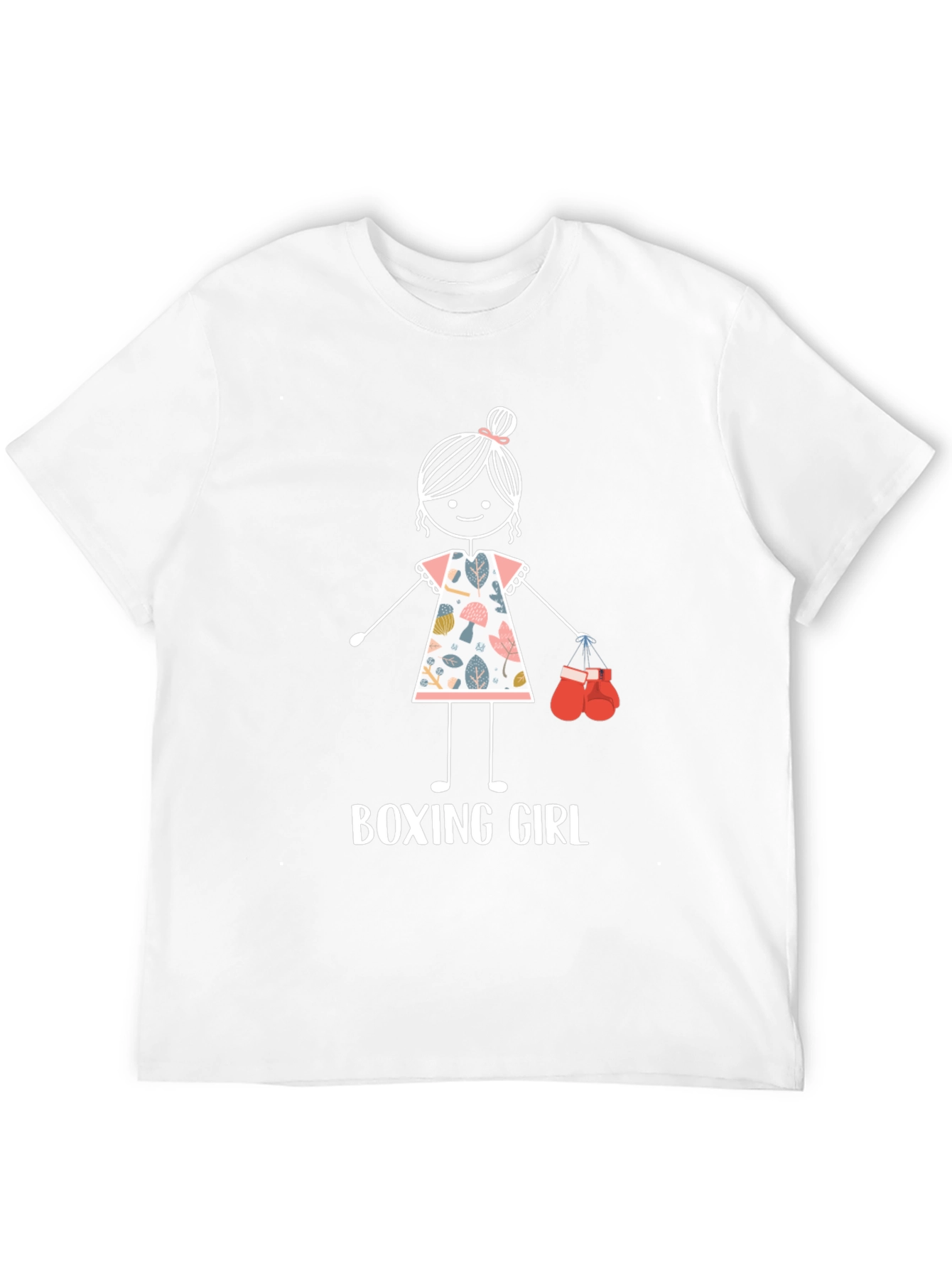 Boxing Girl T-Shirt - Cute Fighter Tee
