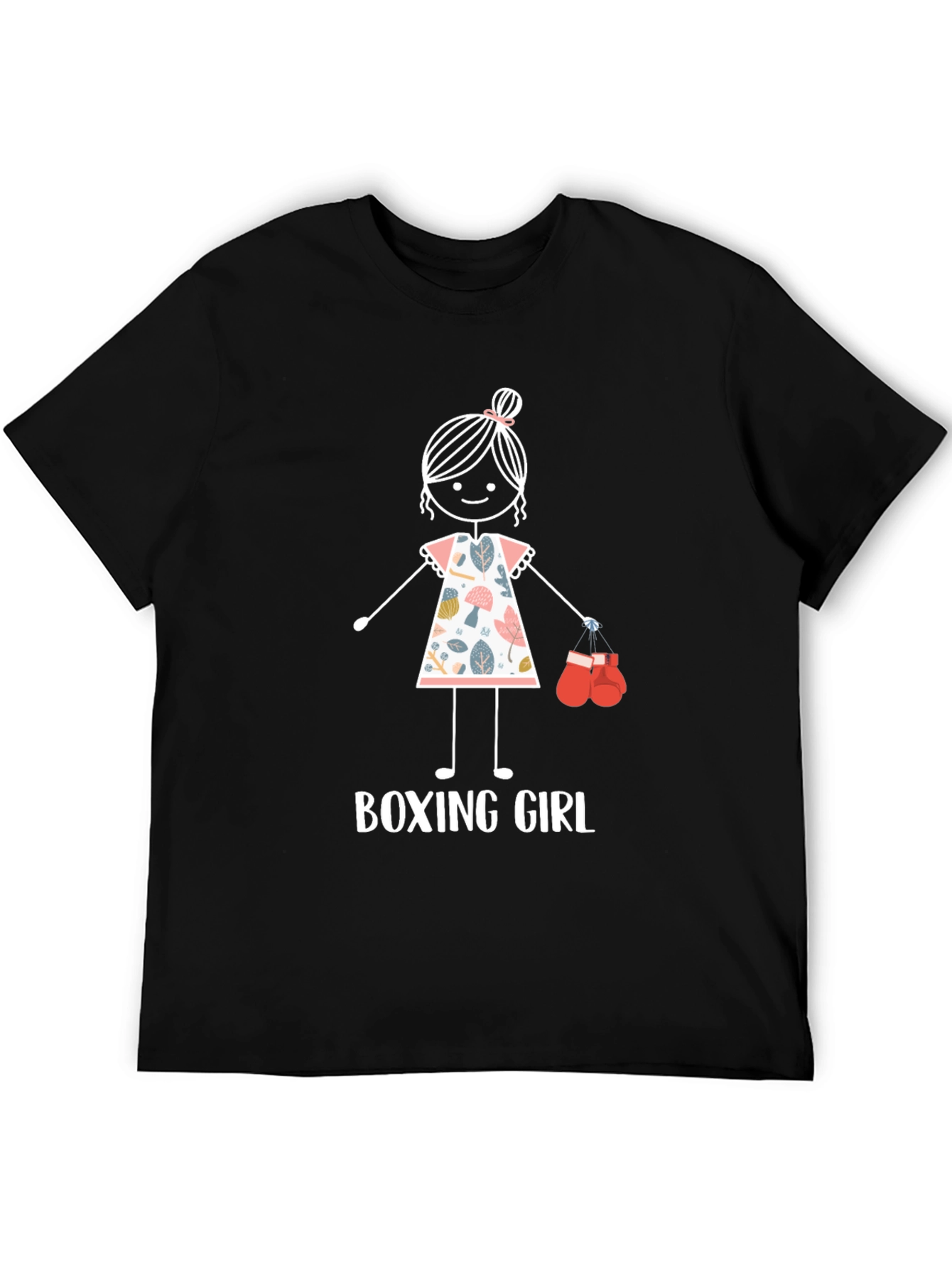 Boxing Girl T-Shirt - Cute Fighter Tee