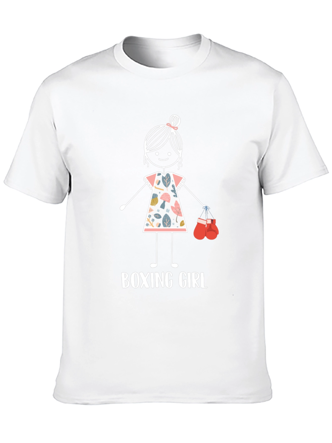 Boxing Girl T-Shirt - Cute Fighter Tee