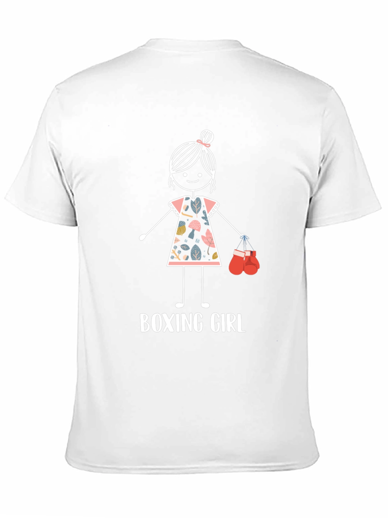 Boxing Girl T-Shirt - Cute Fighter Tee
