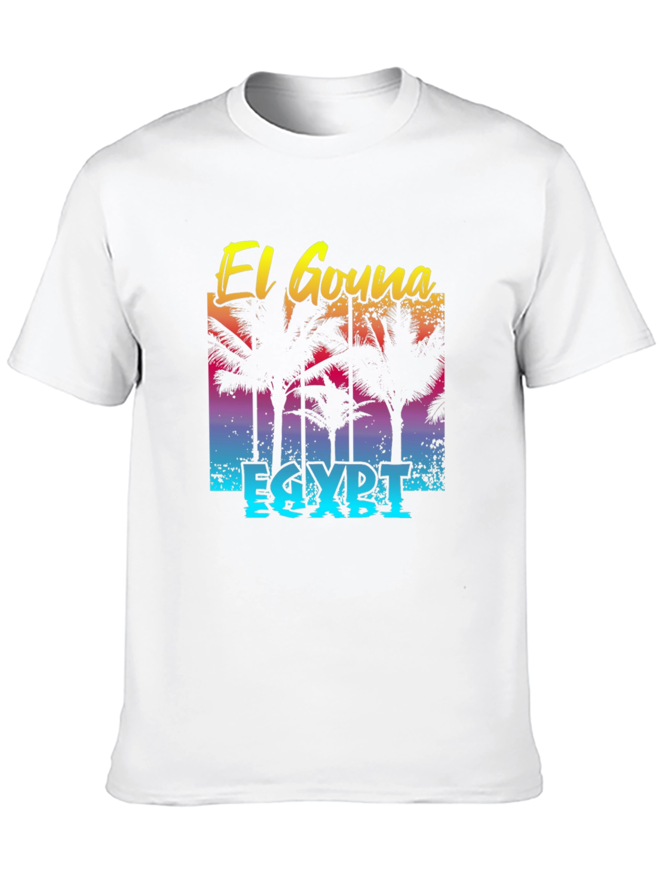 El Gouna Egypt T-Shirt Palm Tree Graphic Tee