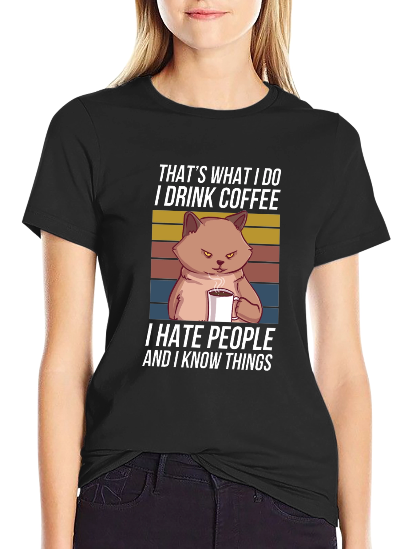 I Drink Coffee and Know Things T-Shirt