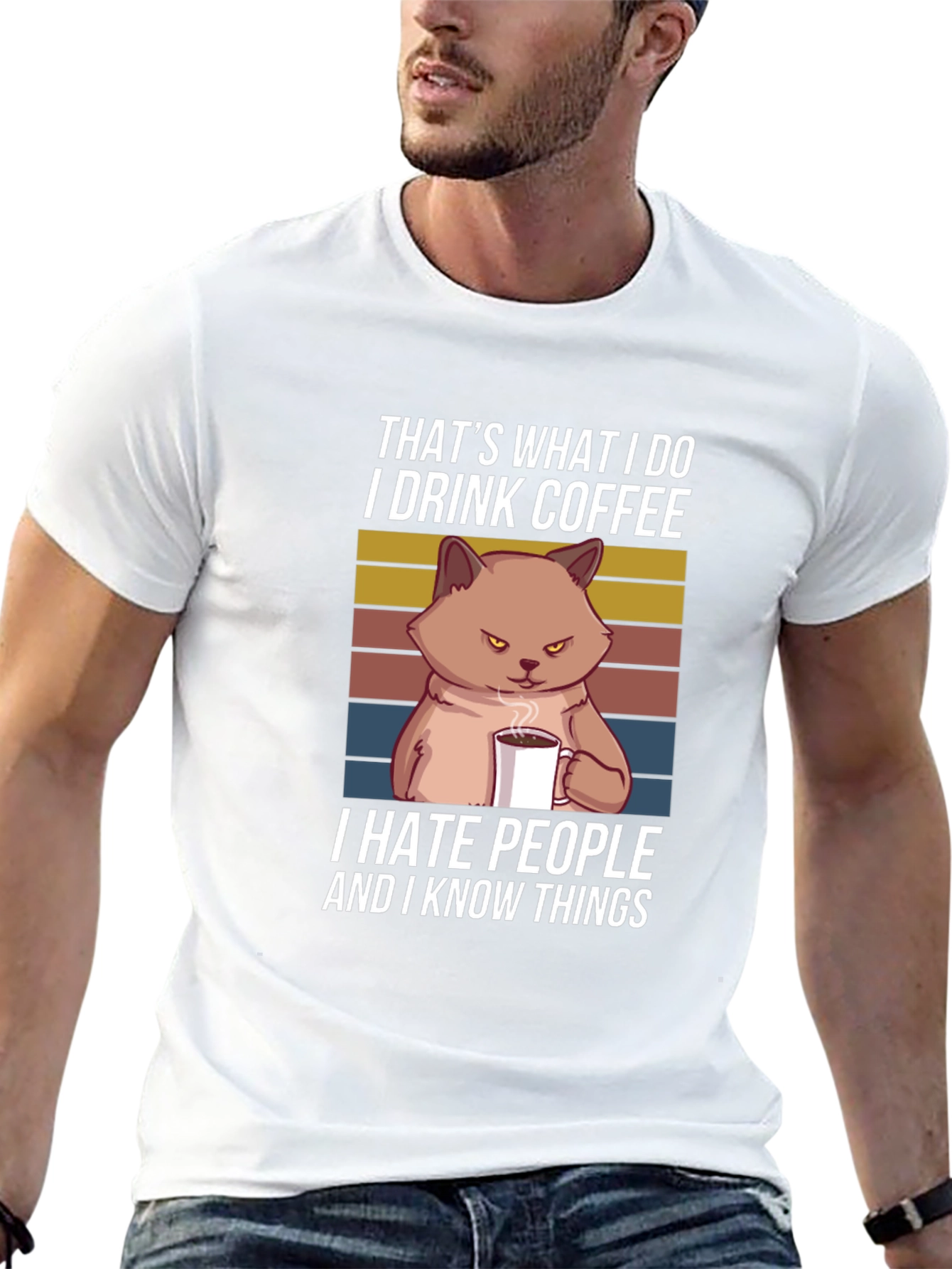 I Drink Coffee and Know Things T-Shirt