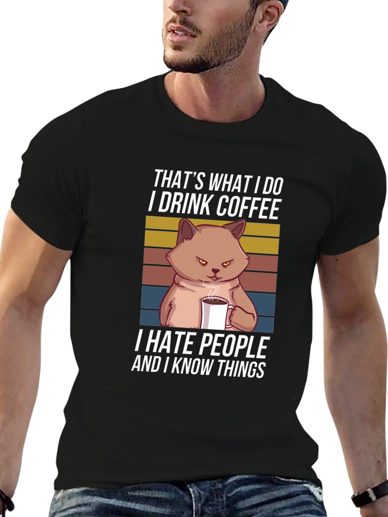 I Drink Coffee and Know Things T-Shirt