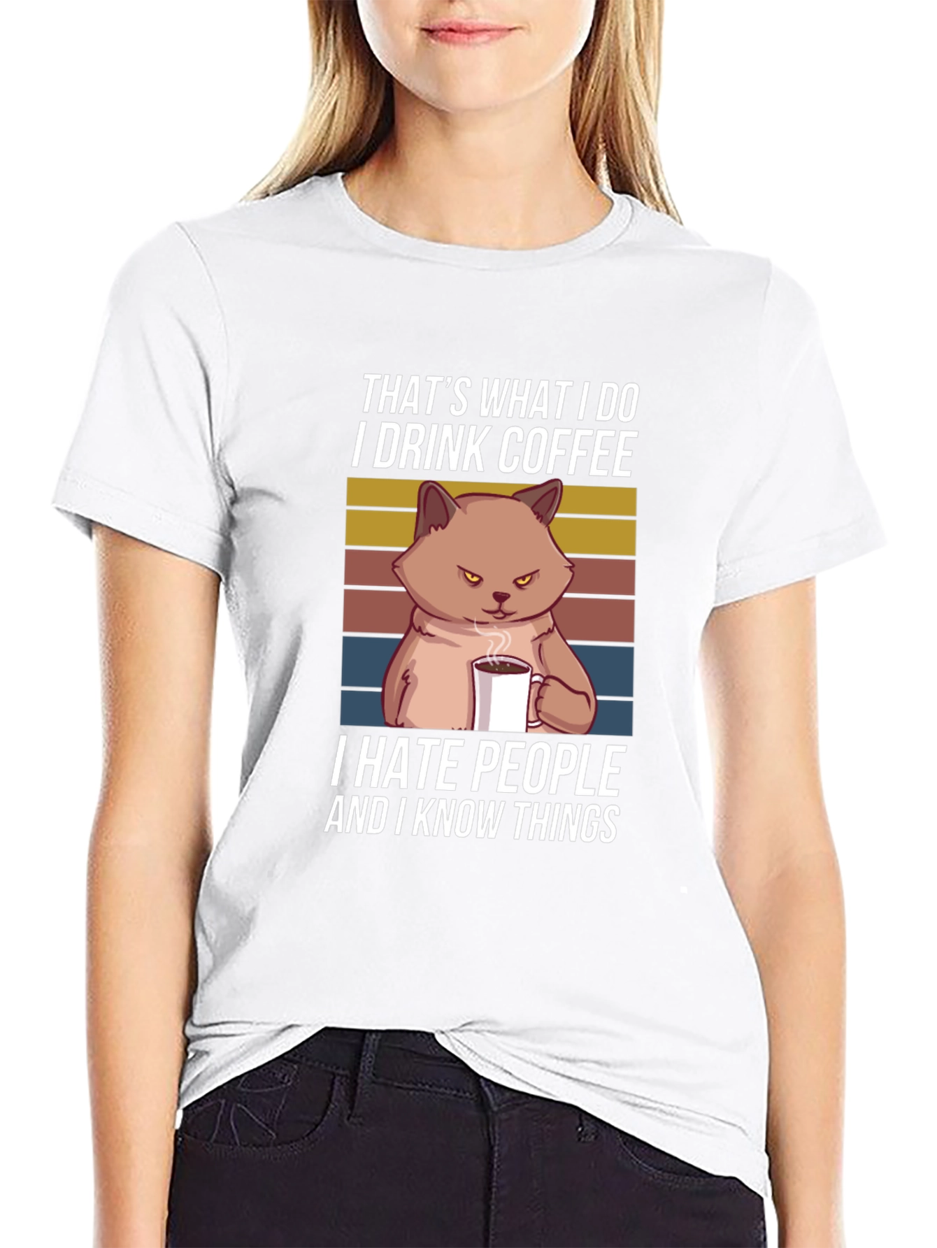 I Drink Coffee and Know Things T-Shirt