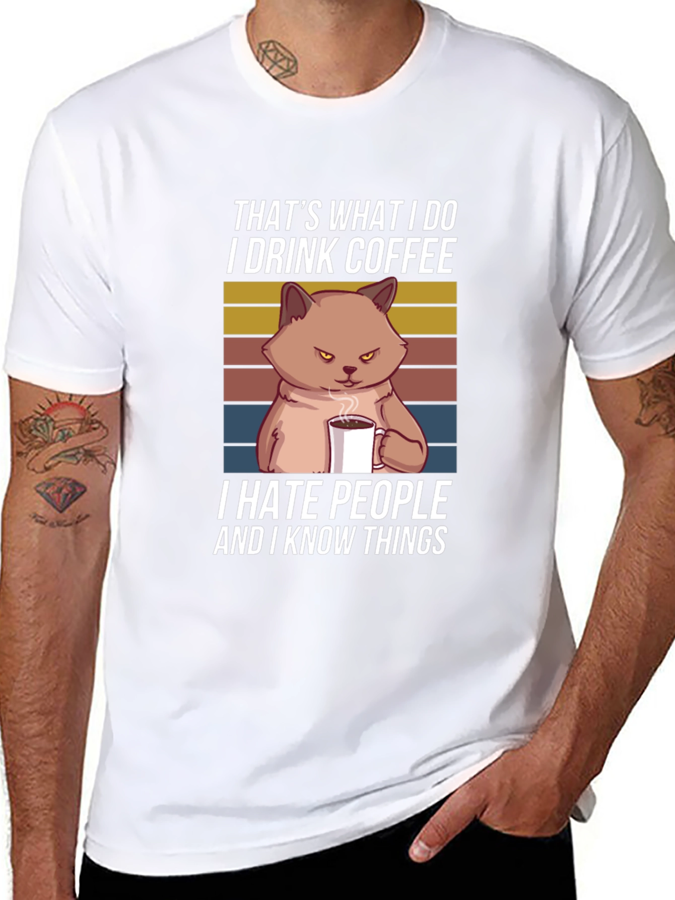 I Drink Coffee and Know Things T-Shirt
