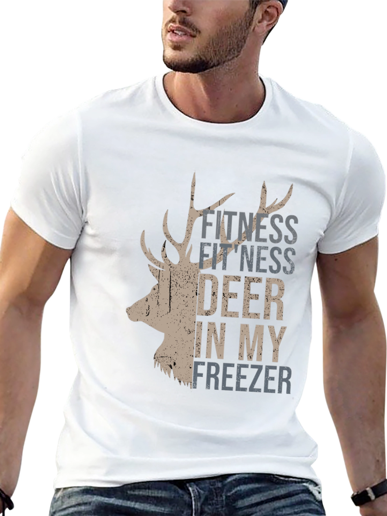 Fitness Deer In My Freezer T-Shirt