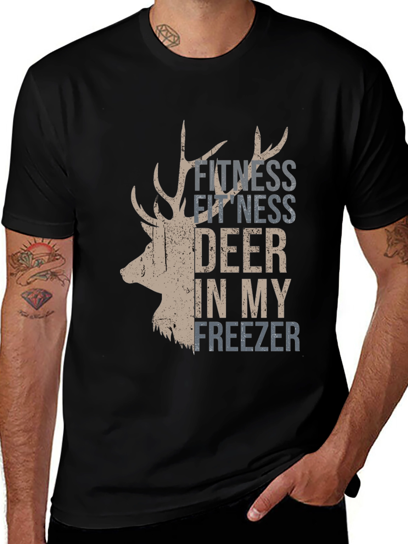Fitness Deer In My Freezer T-Shirt