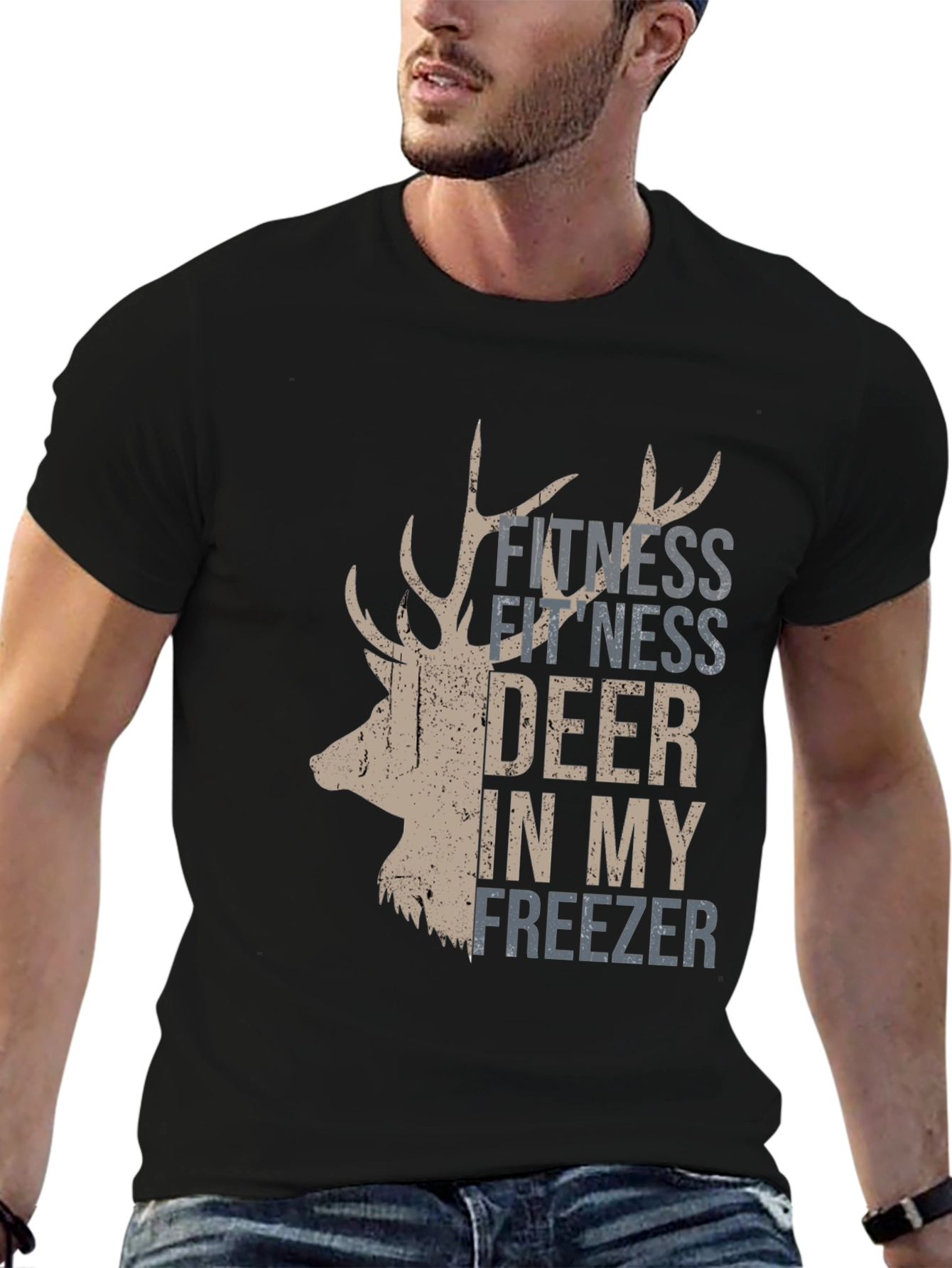 Fitness Deer In My Freezer T-Shirt