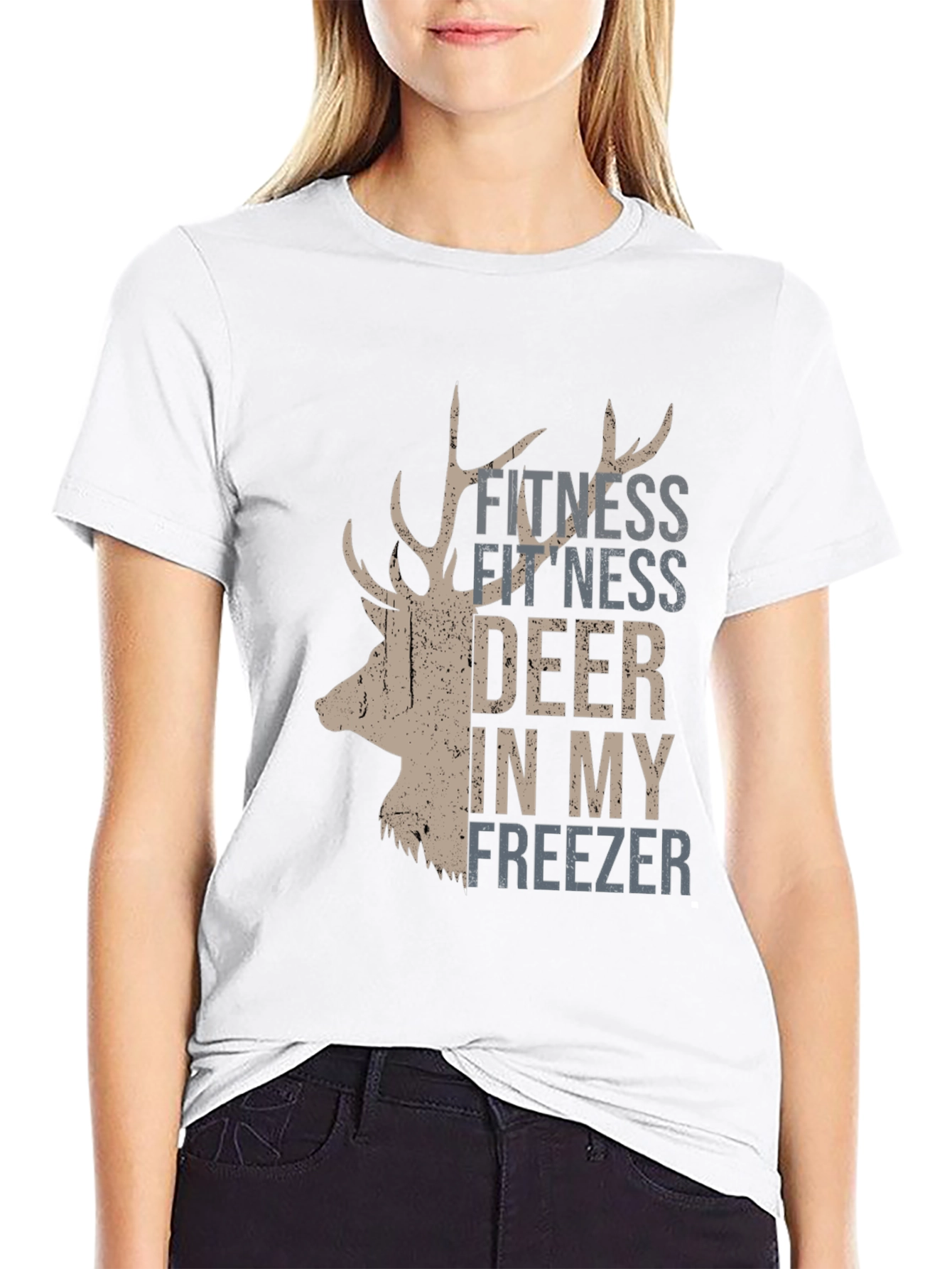 Fitness Deer In My Freezer T-Shirt