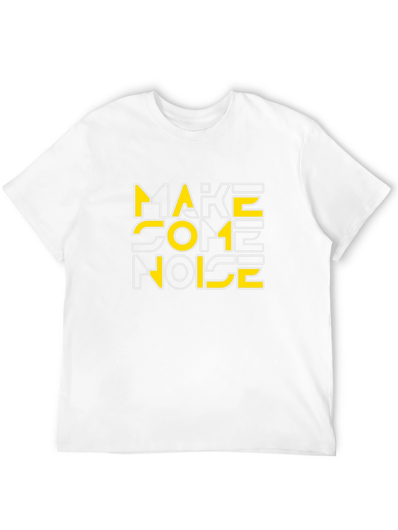 Make Some Noise Graphic Tee - Black