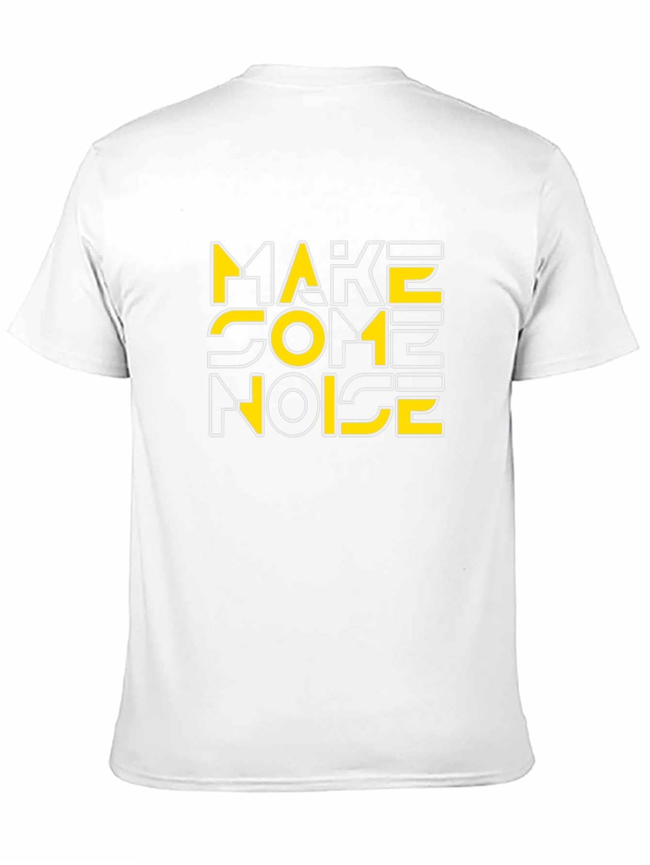 Make Some Noise Graphic Tee - Black