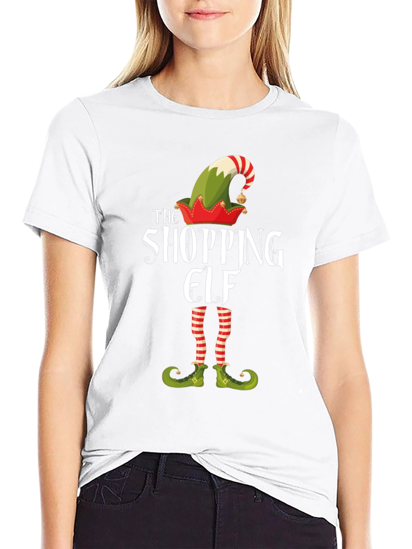 Shopping Elf Graphic Tee