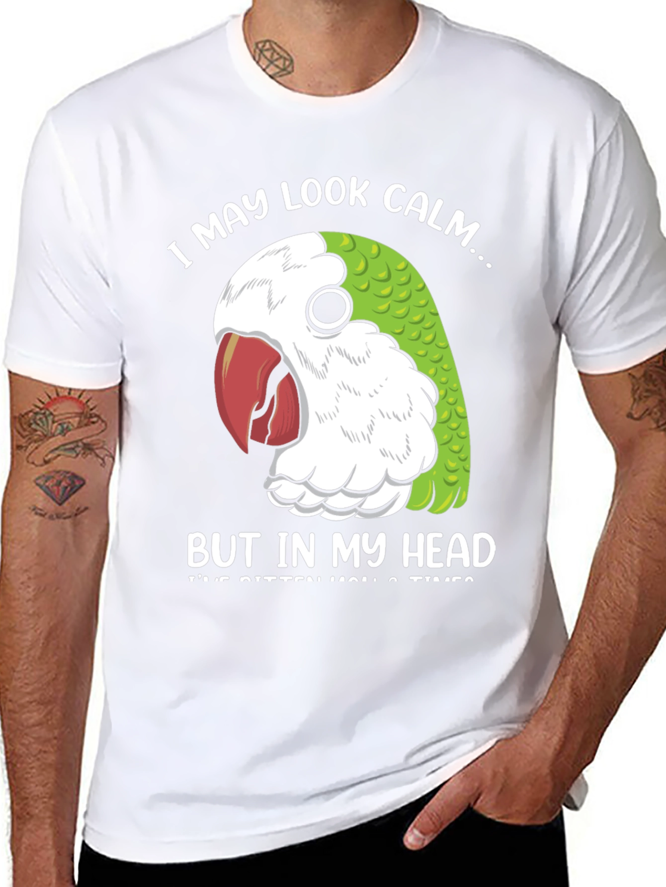 Calm Parrot T-Shirt