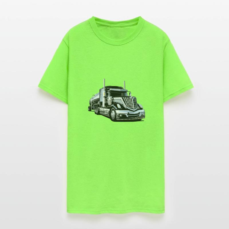 Tanker truck, Semi-trailer