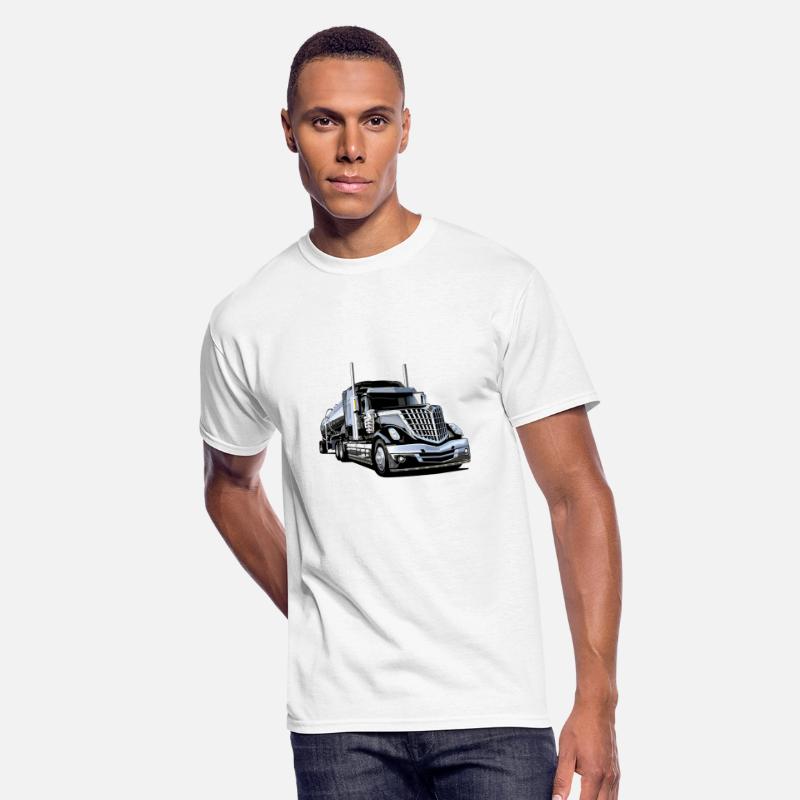 Tanker truck, Semi-trailer