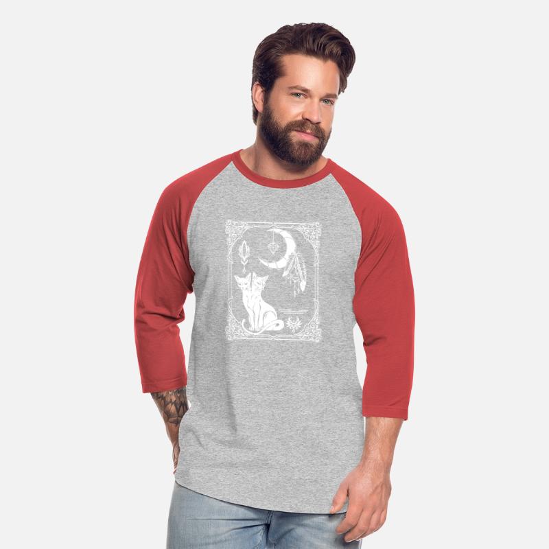 Tarot Card Crescent Moon And Cat Graphic T Shirt