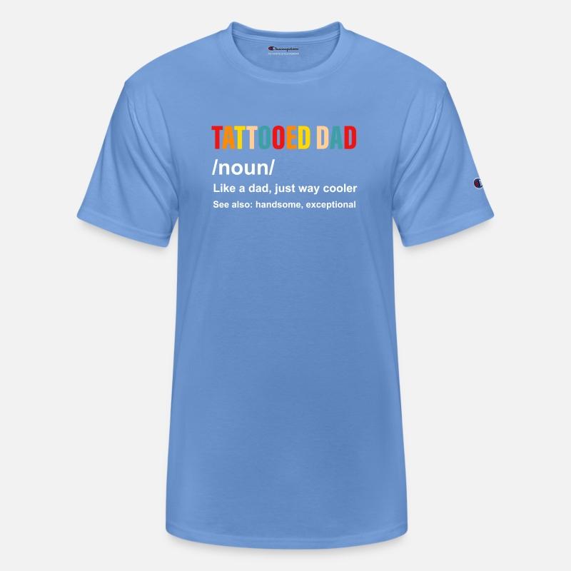 Tattooed dad