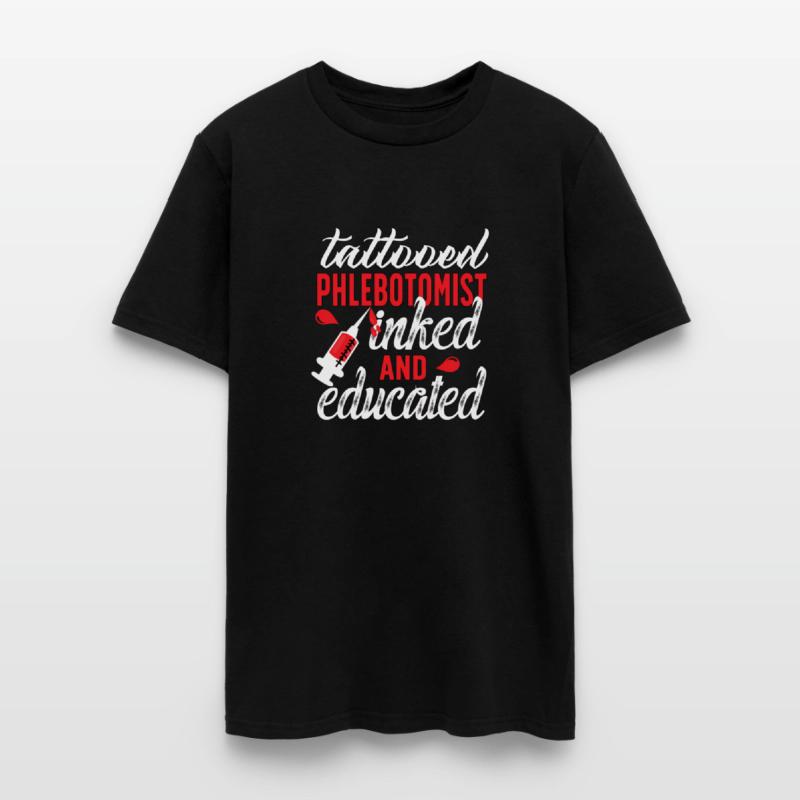 Tattooed Inked Educated Phlebotomist