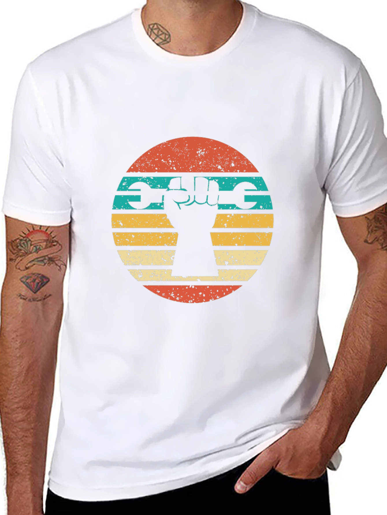 Retro Mechanic Fist T-Shirt