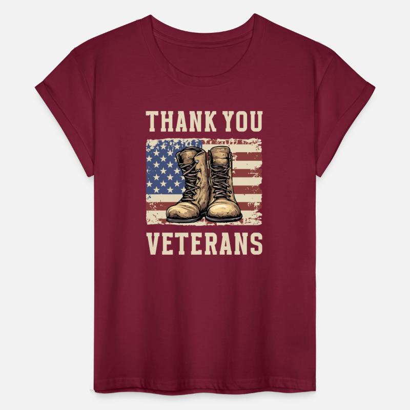 Thank You Veterans Military Boots
