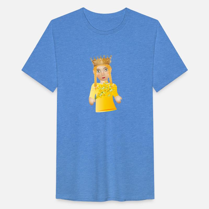 The beautiful princess as a puppet theater figure