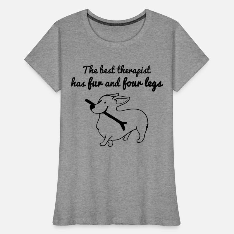 The Best Therapist Has Fur And Four Legs Shirt