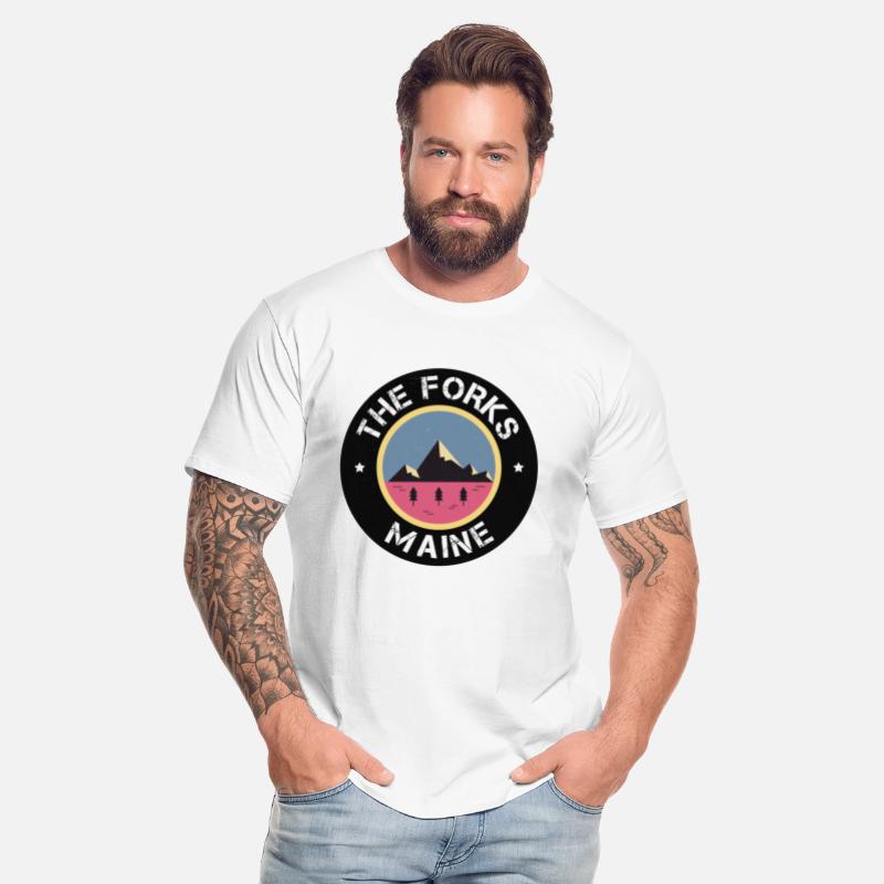 The Forks Maine State Lovers Mountains Nature