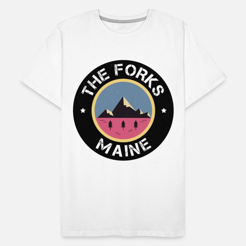 The Forks Maine State Lovers Mountains Nature