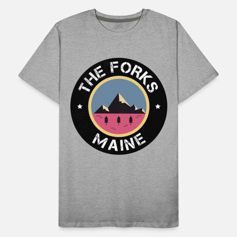 The Forks Maine State Lovers Mountains Nature