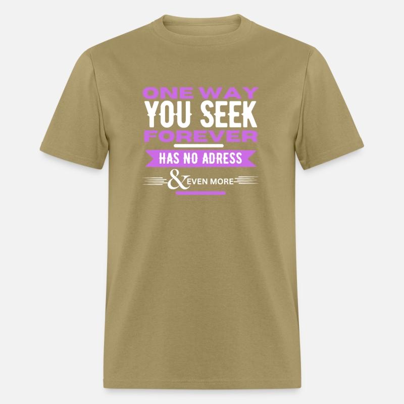 The Only Way You Seek Forever Has No address