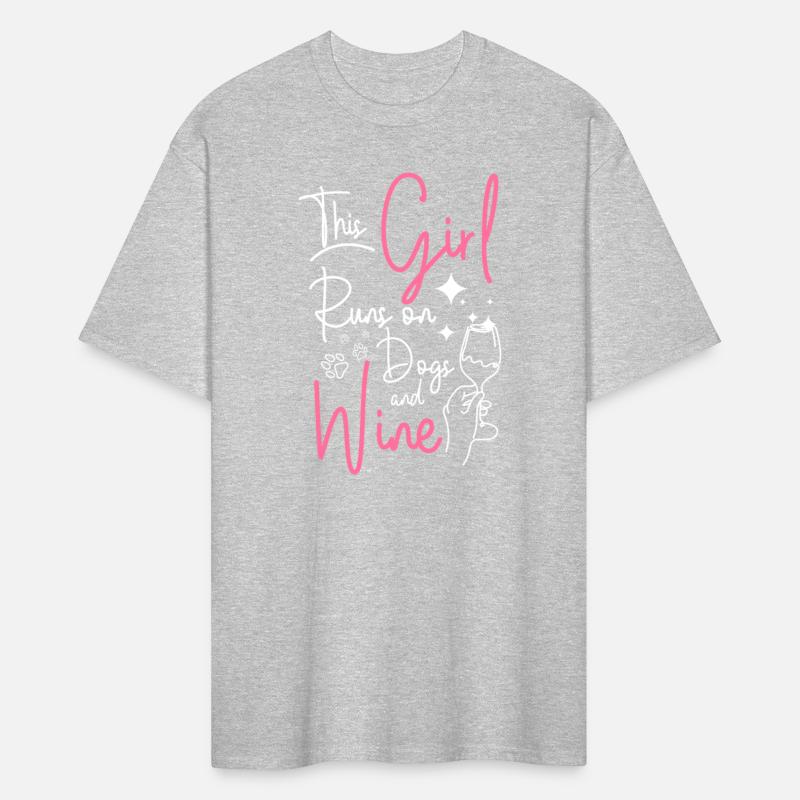 This girl runs on dogs and wine