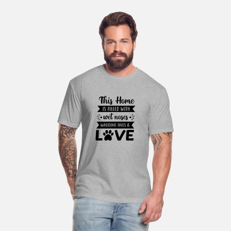 This home is filled with kisses wagging tails