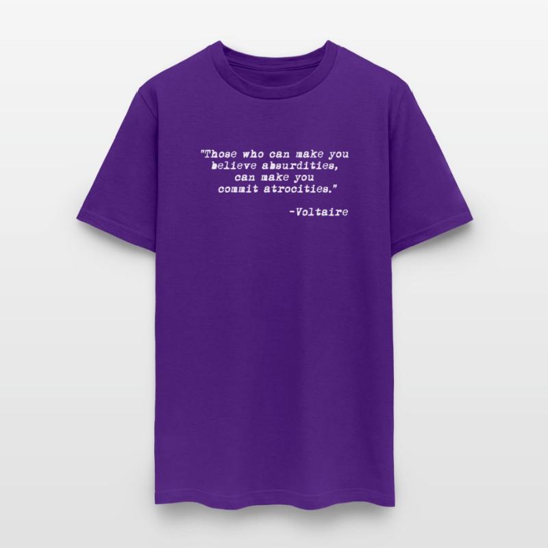 Those Who Can Make You Believe Absurdities