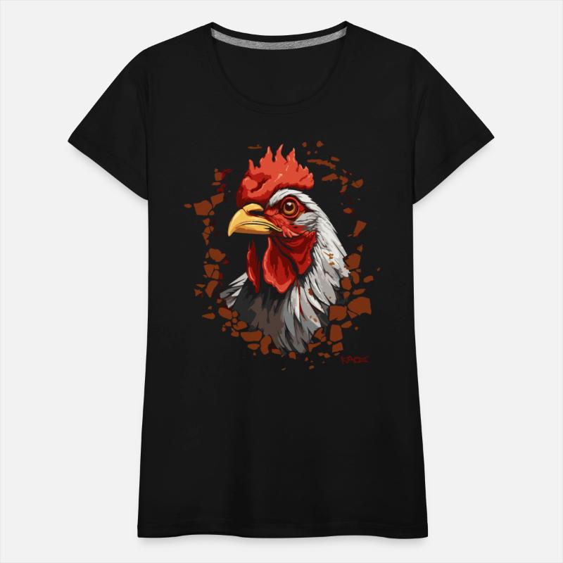 Through a Cracked Wall: Peeking Rooster