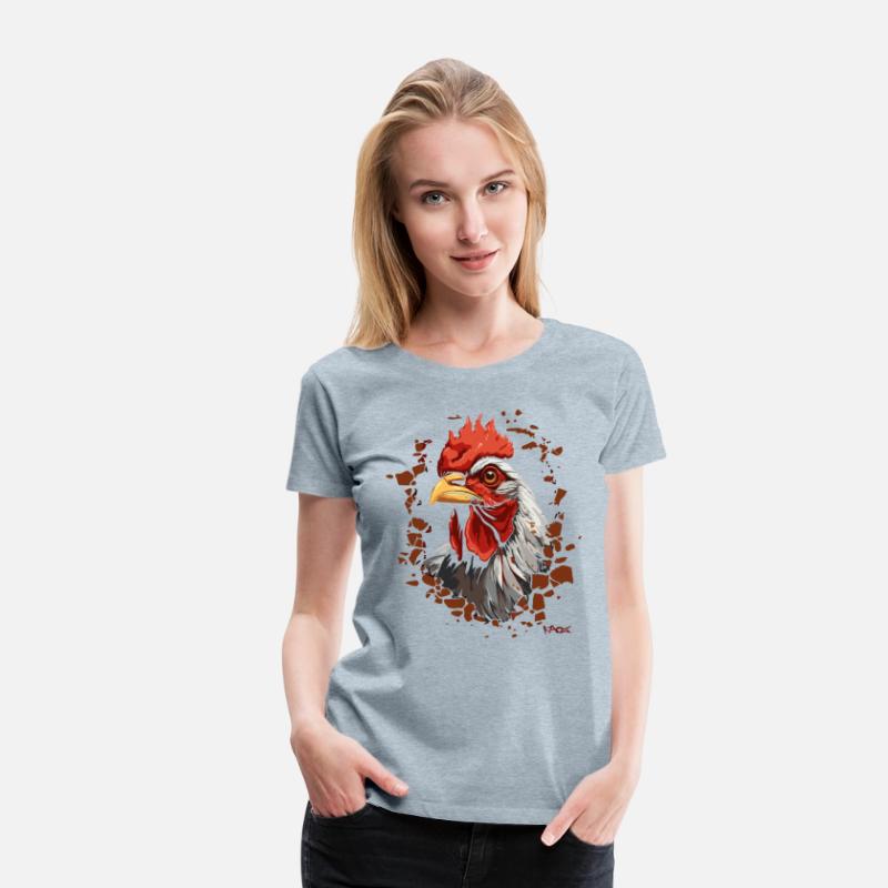 Through a Cracked Wall: Peeking Rooster